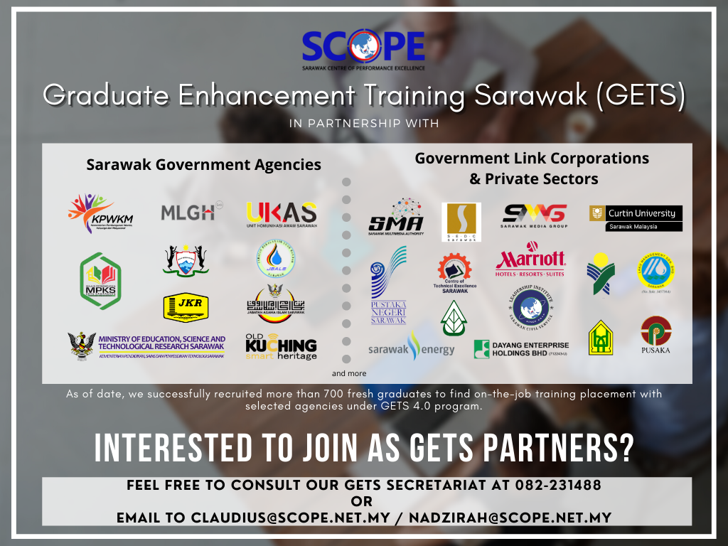 GETS 4.0: Program Graduates Enhancement Training Sarawak 2022